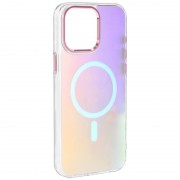 Чехол TPU Lunar Glow (MagFit) для Apple iPhone 14 Pro Max (6.7") Baby Pink