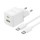 МЗП Baseus Palm Fast Charger 30W (1USB-A/1C) + кабель Type-C to Type-C (P1011160A) Moon White