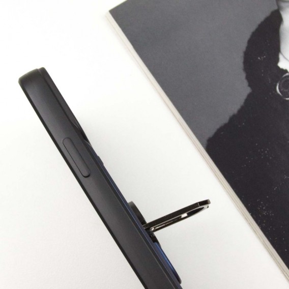 Ударостійкий чохол Camshield Serge Ring для Apple iPhone 13 Pro (6.1") Синій