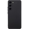 Чохол TPU GETMAN Liquid Silk Full Camera для Samsung Galaxy S21 Чорний / Black