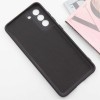 Чохол TPU GETMAN Liquid Silk Full Camera для Samsung Galaxy S21 Чорний / Black
