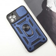 Ударостійкий чохол Camshield Serge Ring для Apple iPhone 13 Pro Max (6.7") Синій