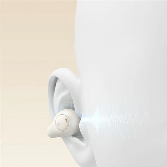 Бездротові TWS навушники Baseus OS Bass 15 Clip Open-Ear (A00079500) Stellar White - зображення 4 
