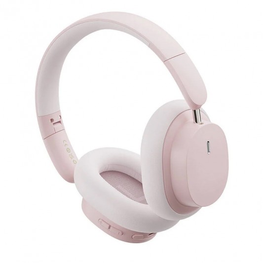 Накладные беспроводные наушники Baseus Bowie D05 Wireless Headphones (NGTD02021) Baby Pink - изображение 2