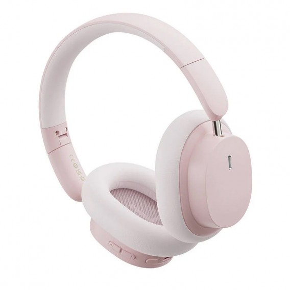 Накладні бездротові навушники Baseus Bowie D05 Wireless Headphones (NGTD02021) Baby Pink