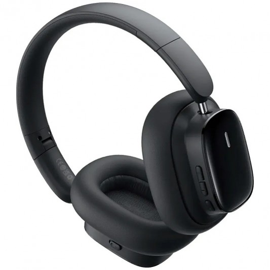 Накладные беспроводные наушники Baseus Bowie H1i Noise-Cancellation (A00050402) Cluster Black - изображение 1