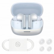 Бездротові TWS навушники Baseus OS Bowie M2s Pro (A00051801) Moon White
