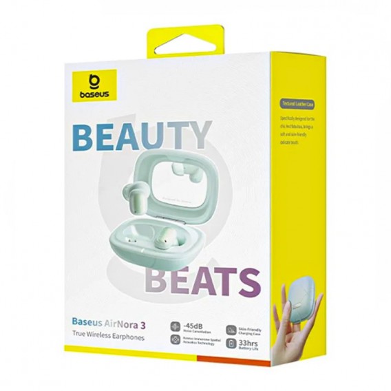 Бездротові TWS навушники Baseus AirNora 3 (A00076701) Natural Green