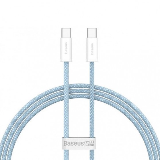 Дата кабель Baseus Dynamic Series Type-C to Type-C 100W (2m) (CALD00030) Blue