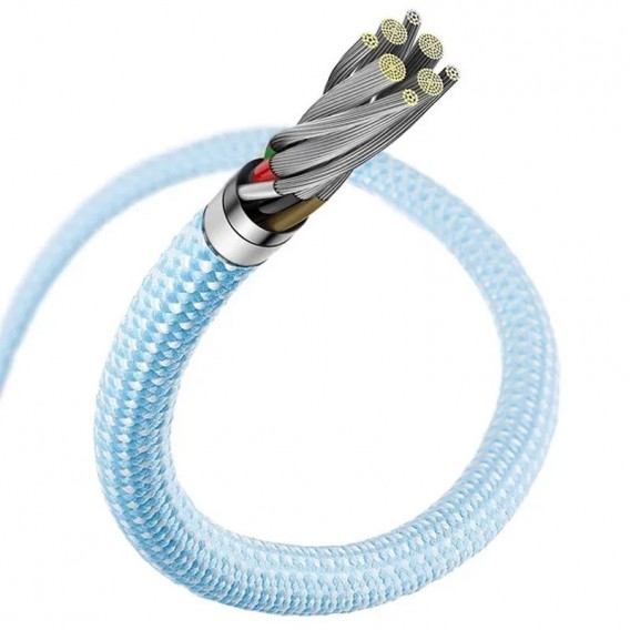 Дата кабель Baseus Dynamic Type-C 100W (2м) Blue (CALD00030)