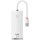 Переходник HUB Baseus Lite Series 4in1 (USB-A to USB3.0*4) (0.25m) (WKQX03) White