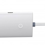 Переходник HUB Baseus Lite Series 4in1 (USB-A to USB3.0*4) 0.25m White