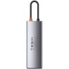 Перехідник HUB Baseus Metal Gleam 8-в-1 Type-C (CAHUB-CV0G) Gray