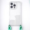 Чохол TPU CrossBody with straps для Apple iPhone 16 Pro (6.3") Transparent