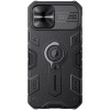 TPU+PC чохол Nillkin CamShield Armor no logo (шторка на камеру) для Apple iPhone 13 Pro Max (6.7") Чорний