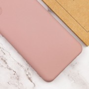 Чохол TPU GETMAN Liquid Silk Full Camera для Samsung Galaxy S21 Ultra Рожевий / Pink Sand