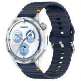 Силіконовий ремінець Wavy для Smart Watch 22mm Midnight Blue Силіконовий ремінець Wavy для Smart Watch 22mm Midnight Blue