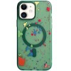 Чохол TPU+PC Flush with MagSafe для Apple iPhone 11 (6.1") Dark green