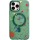 Чехол TPU+PC Flush with MagSafe для Apple iPhone 16 Pro (6.3") Dark green