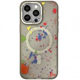 Чохол TPU+PC Flush with MagSafe для Apple iPhone 12 Pro / 12 (6.1") Titanium grey