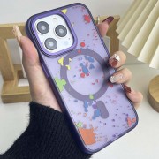 Чохол TPU+PC Flush with MagSafe для Apple iPhone 14 Pro Max (6.7") Dark purple