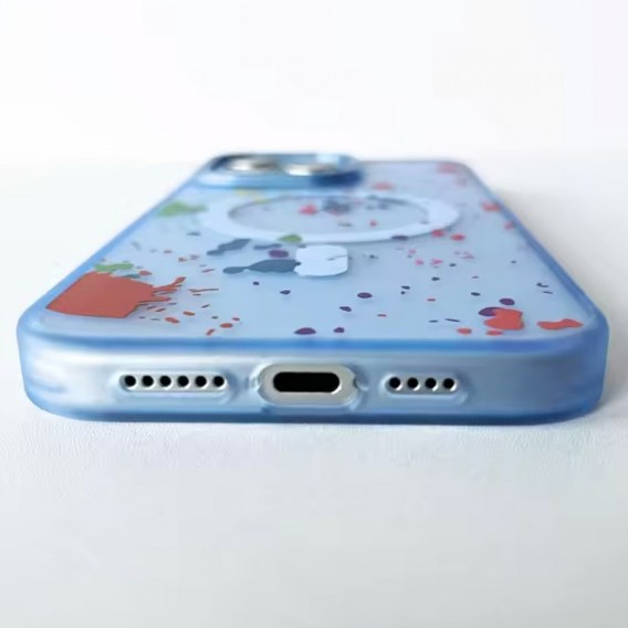 Чехол TPU+PC Flush with MagSafe для Apple iPhone 15 Pro (6.1") Lazure