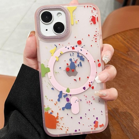 Чехол TPU+PC Flush with MagSafe для Apple iPhone 13 (6.1