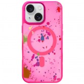 Чехол TPU+PC Flush with MagSafe для Apple iPhone 15 (6.1 дюйма) Barbie Pink Чехол TPU+PC Flush with MagSafe для Apple iPhone 15 (6.1 дюйма) Barbie Pink