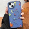 Чохол TPU+PC Flush with MagSafe для Apple iPhone 15 (6.1") Dark blue
