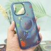 Чохол TPU+PC Flush with MagSafe для Apple iPhone 15 (6.1") Dark blue