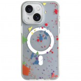Чехол TPU+PC Flush with MagSafe для Apple iPhone 15 (6.1 дюйма) White