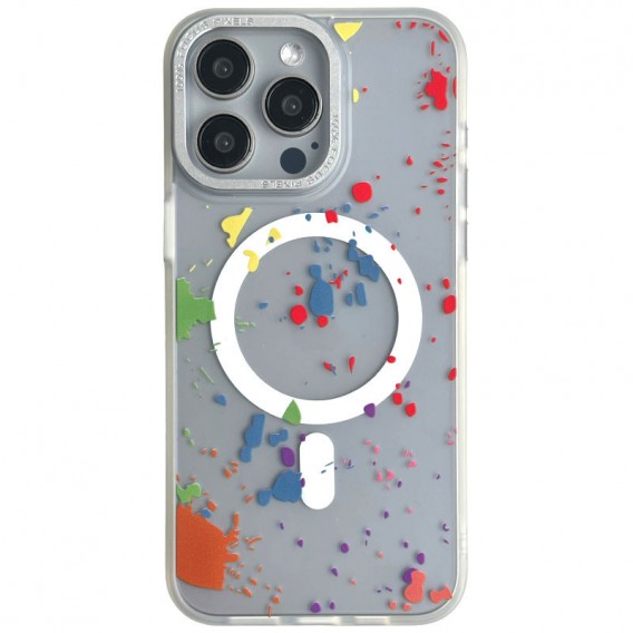 Чехол TPU+PC Flush with MagSafe для Apple iPhone 16 (6.1") White