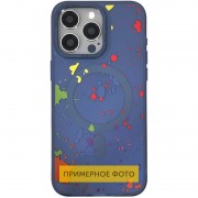 Чехол TPU+PC Flush with MagSafe для Apple iPhone 16 (6.1") Dark blue