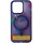 Чехол TPU+PC Flush with MagSafe для Apple iPhone 16 (6.1") Dark purple