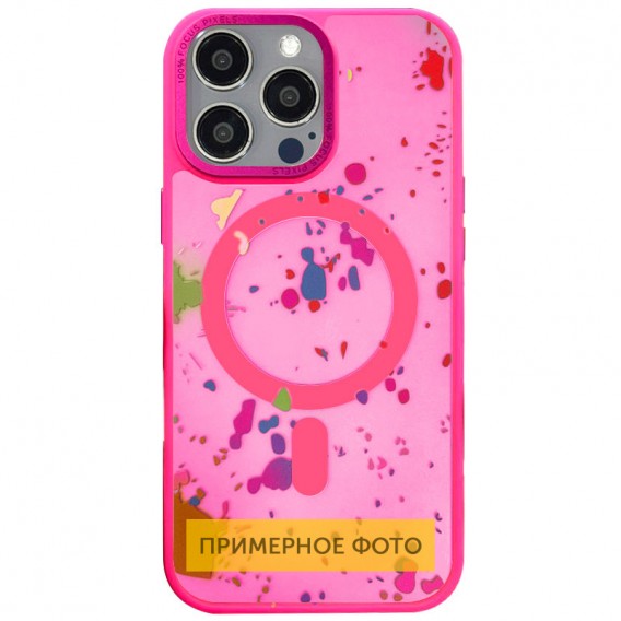 Чохол TPU+PC Flush with MagSafe для Apple iPhone 16e (6.1") Barbie Pink