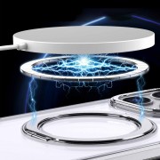 Чехол TPU+PC Empire с MagSafe and Ring для Apple iPhone 15 Pro (6.1") Clear