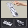 Чехол TPU+PC Empire с MagSafe and Ring для iPhone 16 (6.1") Clear