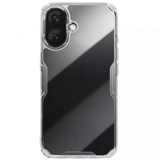 TPU чехол Nillkin Nature Pro Series для Apple iPhone 16 (6.1") Бесцветный (прозрачный) - изображение 1