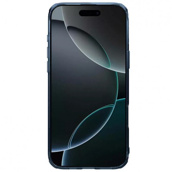 TPU чехол Nillkin Nature Pro Series для Apple iPhone 16 Pro (6.3") Синий (прозрачный)