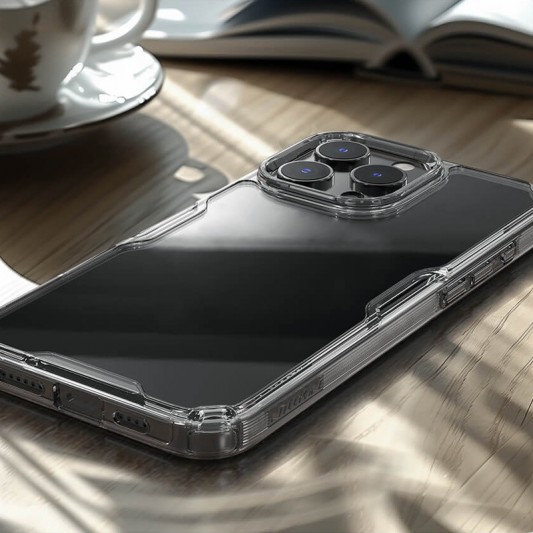 TPU чехол Nillkin Nature Pro Series для Apple iPhone 16 Pro Max (6.9") Бесцветный (прозрачный) - изображение 6