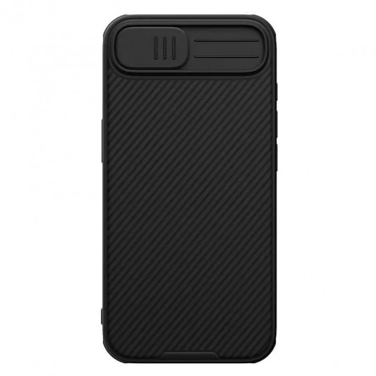 Карбоновая накладка Nillkin CamShield Pro для Apple iPhone 16e (6.1") Black