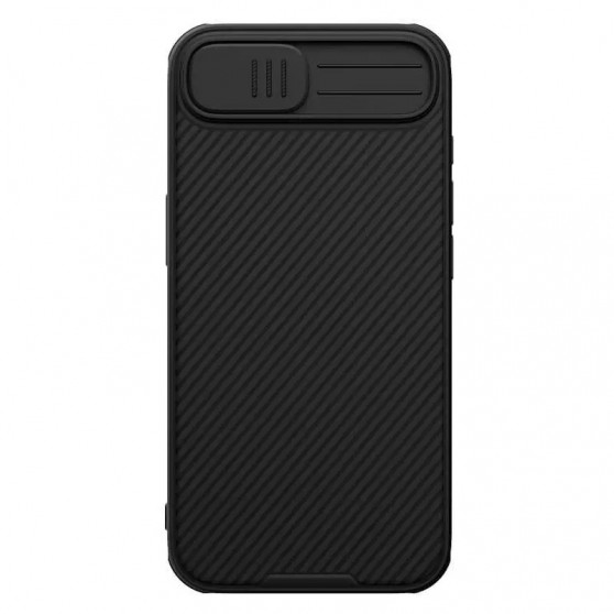 Карбоновая накладка Nillkin CamShield Pro для Apple iPhone 16e (6.1") Black