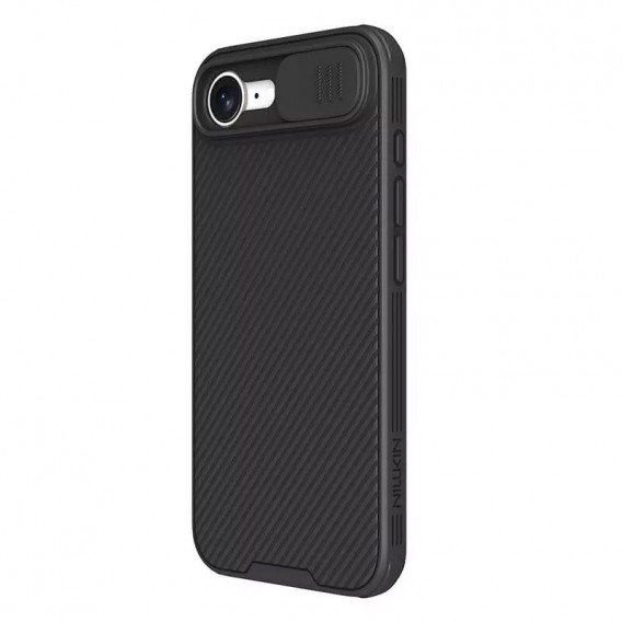 Карбонова накладка Nillkin CamShield Pro для Apple iPhone 16e (6.1") Black