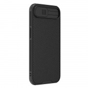 Карбоновая накладка Nillkin CamShield Pro для Apple iPhone 16e (6.1") Black