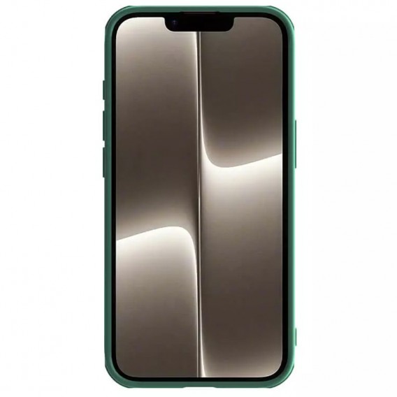 Карбонова накладка Nillkin CamShield Pro для Apple iPhone 16e (6.1") Deep Green