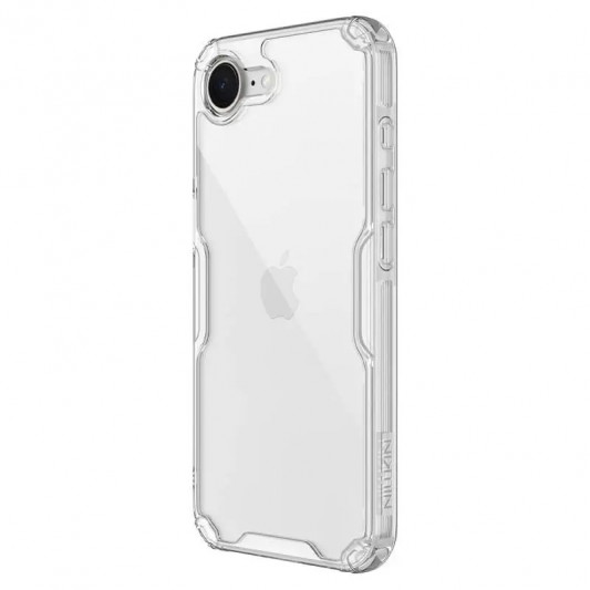 TPU чехол Nillkin Nature Pro Series для Apple iPhone 16e (6.1") Бесцветный (прозрачный) - изображение 1