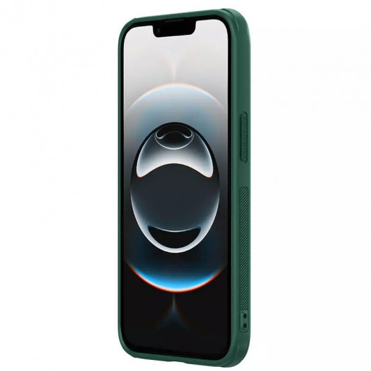 Чехол Nillkin Matte Pro для Apple iPhone 16e (6.1") Зеленый / Deep Green - изображение 3