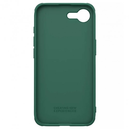 Чехол Nillkin Matte Pro для Apple iPhone 16e (6.1") Зеленый / Deep Green - изображение 5