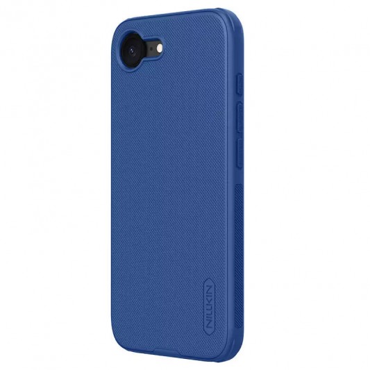 Чехол Nillkin Matte Pro для Apple iPhone 16e (6.1") Синий / Blue - изображение 1