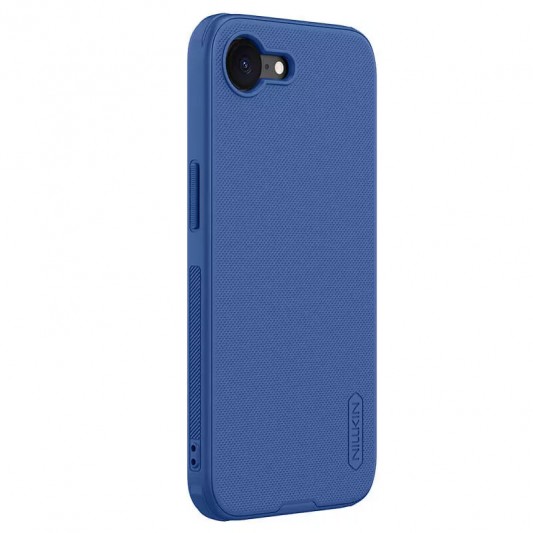 Чехол Nillkin Matte Pro для Apple iPhone 16e (6.1") Синий / Blue - изображение 2
